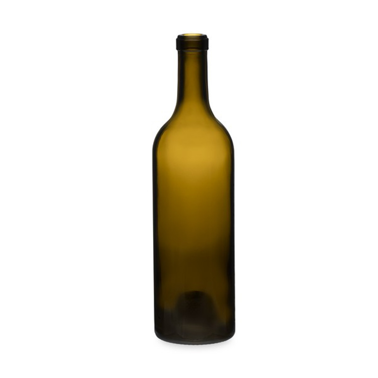Dark Green Amber Glass Wine Bottles - Buy Empty Wine Bottle, Custom