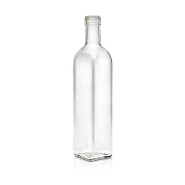 Glass Square Marasca Oil Bottles