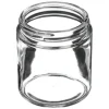 4 oz Clear Glass Straight Sided Jar 58-400 Neck Finish