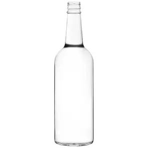 750 ml Glass Jackson Eco Base Liquor Bottle Neck 27.5 mm Tamper Evident Neck Finish