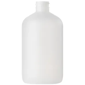 16 oz Natural HDPE Boston Round 28-400 Neck Finish 16 oz Natural HDPE Boston Round 28-400 Neck Finish