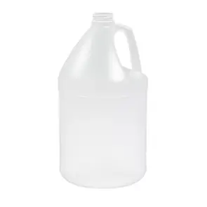 1 Gallon Natural HDPE Plastic Handled Industrial Jug 38-400 Neck Finish
