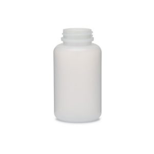 6.7 oz Natural HDPE Plastic Wide Mouth Packer Bottles 6.7 oz Natural HDPE Plastic Wide Mouth Packer Bottles