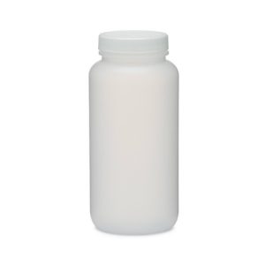 16 oz Natural HDPE Wide Mouth Packer Bottles