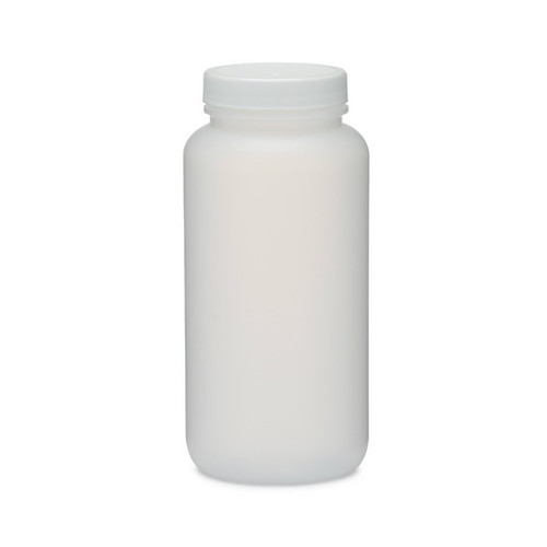 16 oz Natural HDPE Wide Mouth Packer Bottles