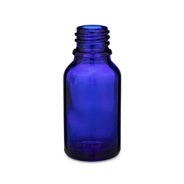 0.5 oz Blue Glass Euro Dropper Bottles