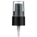 20-410 Black PP Plastic Treatment Pump with Smooth Skirt - 4" Dip Tube 20-410 Black PP Plastic Treatment Pump with Smooth Skirt - 4" Dip Tube
