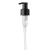 24-410 Black PP Plastic Lotion Pump with Smooth Skirt - 5.125" Dip Tube 24-410 Black PP Plastic Lotion Pump with Smooth Skirt - 5.125" Dip Tube