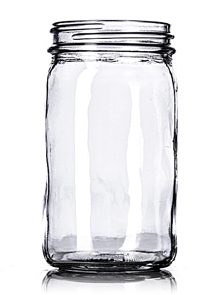 8 oz clear glass paragon jar 8 oz clear glass paragon jar