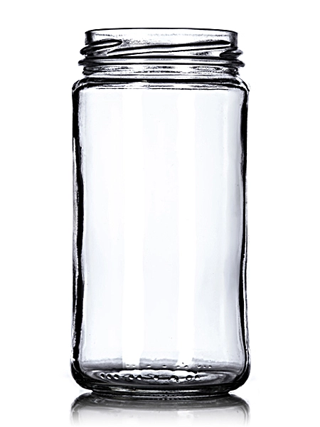 12 oz clear glass paragon jar 12 oz clear glass paragon jar
