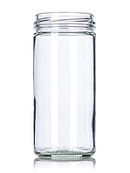 8 oz clear glass paragon jar 8 oz clear glass paragon jar