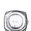 9 oz clear glass oval hex-shaped jar 9 oz clear glass oval hex-shaped jar