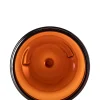 8 oz amber PET plastic single wall jar 8 oz amber PET plastic single wall jar