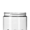 6 oz clear PET plastic single wall jar