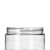 4 oz clear PET plastic single wall jar 4 oz clear PET plastic single wall jar