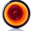 4 oz amber PET plastic single wall jar