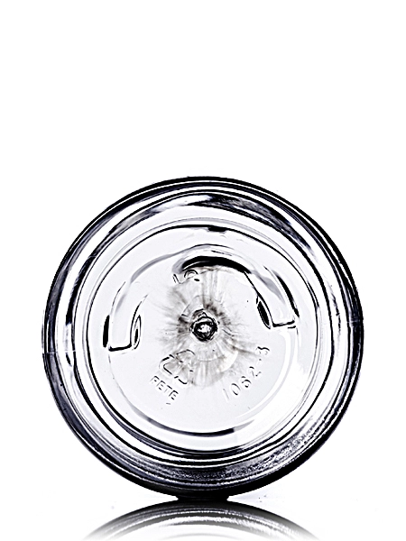 下载 (81) 1 oz clear PET plastic single wall jar with 38-400 neck finish