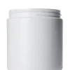 8 oz white HDPE plastic single wall jar 8 oz white HDPE plastic single wall jar