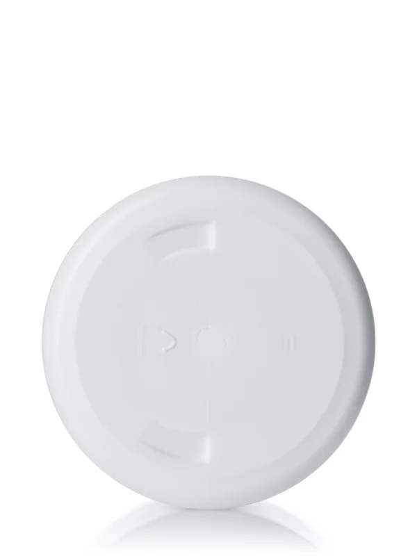 8 oz white HDPE plastic single wall jar 8 oz white HDPE plastic single wall jar