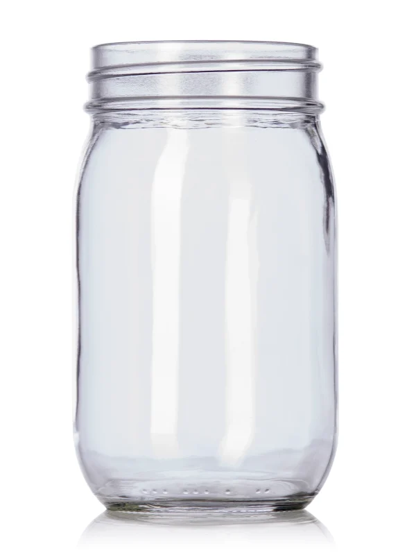 16 oz clear glass jar 16 oz clear glass jar