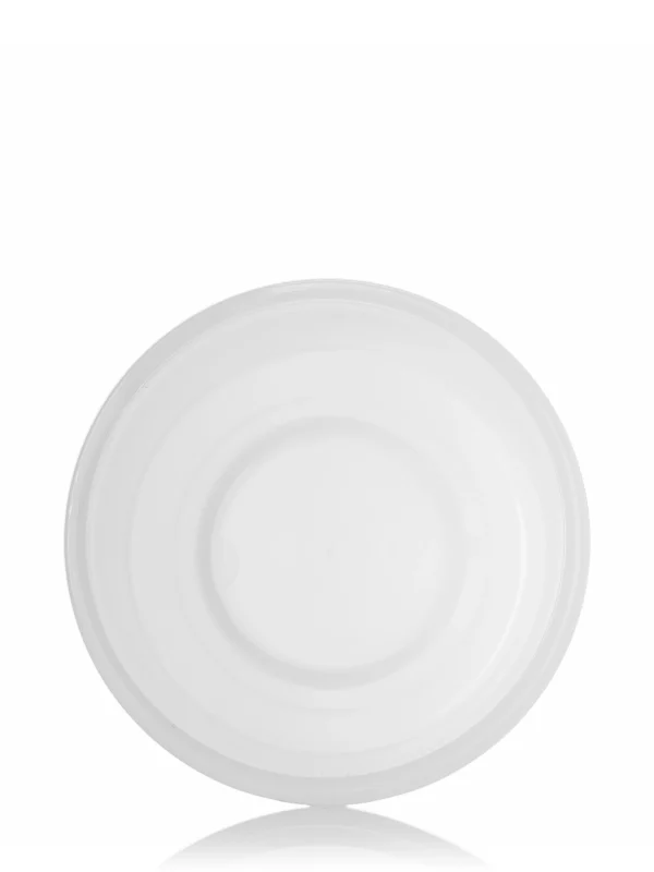 8 oz natural frosted PP plastic double wall round base jar