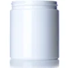 19 oz white PET plastic single wall jar 19 oz white PET plastic single wall jar