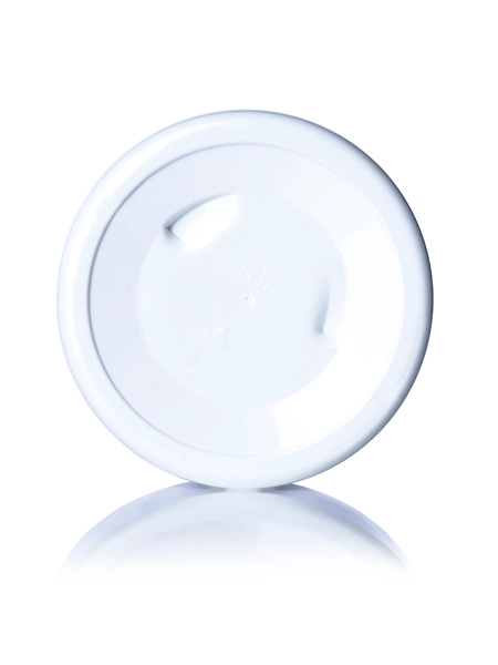 19 oz white PET plastic single wall jar 19 oz white PET plastic single wall jar with 89-400 neck finish